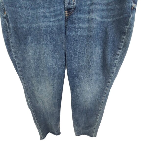 Old Navy Women's High Rise O.G. Straight Jeans Blue Size 18 - Picture 3 of 10